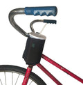Holler Cargo Bikes frame-mounted neoprene cup holder on a bicycle